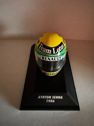 Casque ayrton senna lotus - casque,