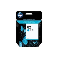 ?️ Cartouche HP 82 Cyan C4911A Neuve Professionnelle 69ml DesignJet ?