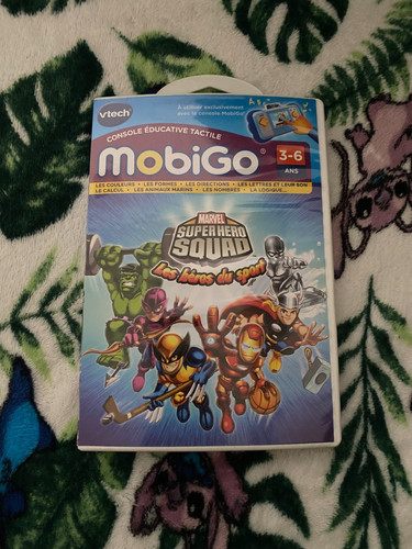 Jeu vtech mobigo - mobigo, marvel