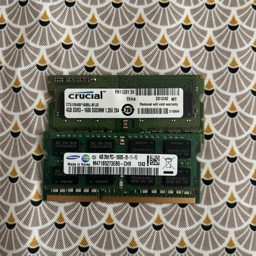 Crucial 4gb ddr3l - ddr3l-1333, sodimm