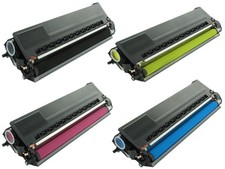  BROTHER HL 4150CDN - 1 x Pack de 4 toners compatibles Noir, Cyan, Jaune, Magent