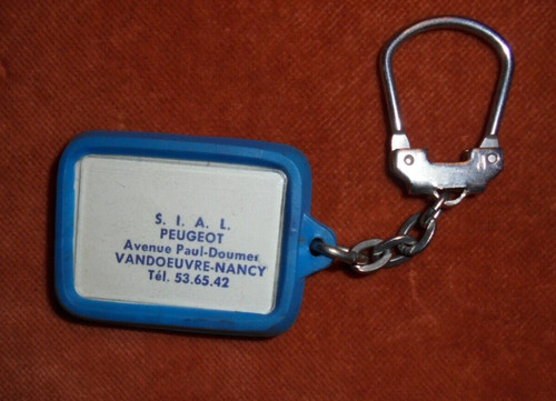 Porte clés peugeot a - , s.i.a.l