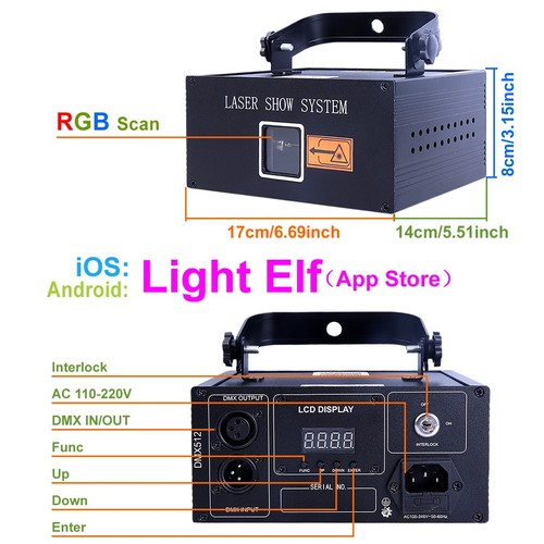 Stage projector laser - stage,