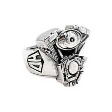 Anneaux Harley pour moteur de moto en argent sterling