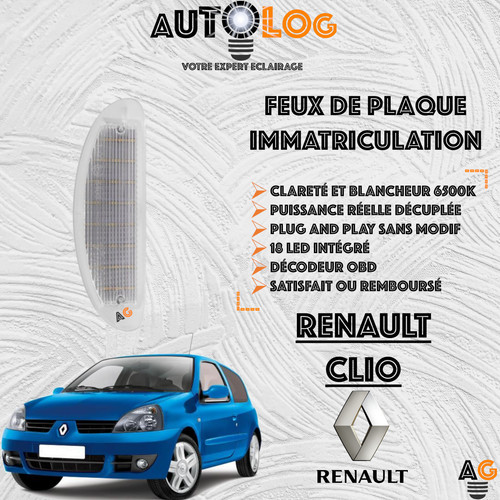 Feux de plaque - ✳️, 2x