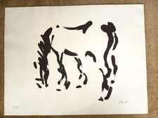GRANDE LITHOGRAPHIE ENCADREE