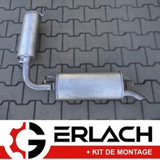 Echappement silencieux pour
