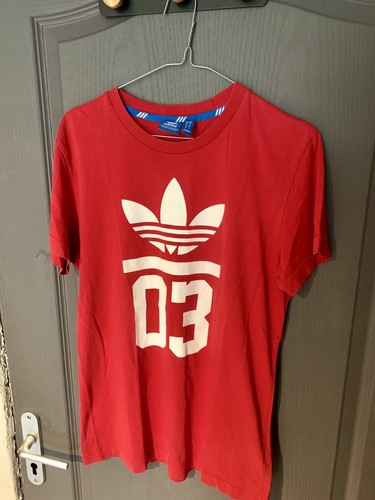 Shirt adidas rouge - t-shirt,