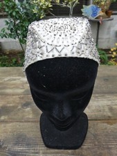 Costume Breton Bonnet de Baptême en tissus Perlé d2but XX ème complet