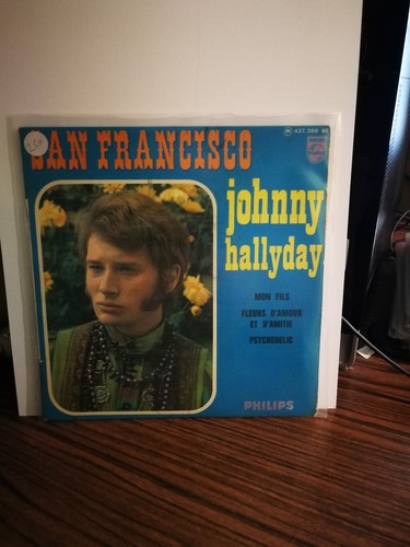 Johnny hallyday 45tours - ,