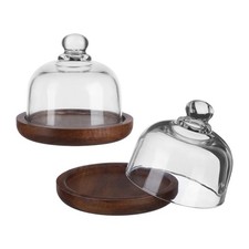 2 Pcs Plat Gateau Presentoir
