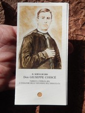 IMAGE PIEUSE RELIQUE  DON GIUSEPPE CODICE VEDRANA VISITANDINES DE L IMMACULEE