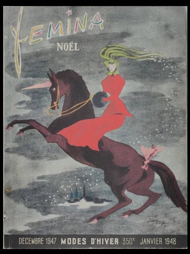 Femina noel 1947 mode - noel,
