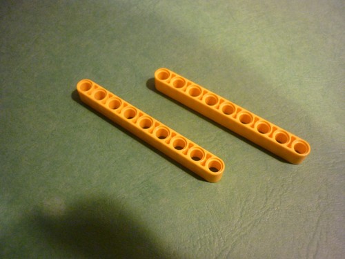 Lego technic yellow beam - beam, 9