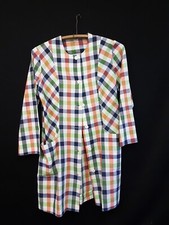 blouse écolier ancienne à carreaux