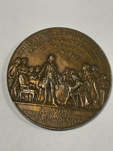 Médaille compagnie des mines - médaille,