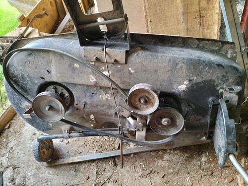 Coupe tracteur tondeuse - de,