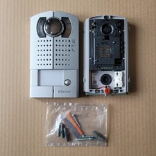 1 Platine 1BP 2 fils - vidéo Noir et Blanc - métal - BTICINO TERRANEO 342981