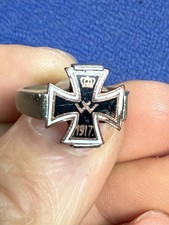 WW1 BAGUE ALLEMANDE PATRIOTIQUE 1917