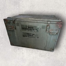 Ancienne Malle, Cantine,  Coffret Militaire  objet militaire vintage