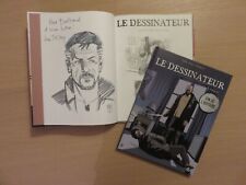 LE DESSINATEUR-DEDICACE-CARNET GRAPHIQUE-TROLLEY-ERROC-2 TOMES- BLR