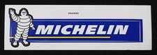 Autocollant  MICHELIN ZX jaune Bibendum pneu tyre sticker Aufkleber  19,5x6cm