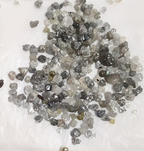 Lot diamants bruts - lot,
