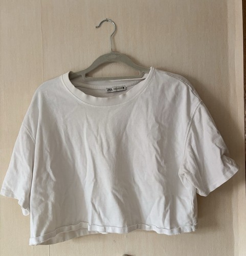 Shirt blanc zara femme - t,