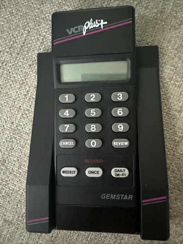 Vcr plus instant - plus+, programmer