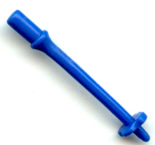 Vintage baton ski bleu - vintage, de