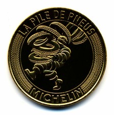 63 CLERMONT-FERRAND, Michelin 13, Pile de pneus, 2020, Monnaie de Paris