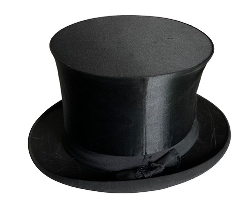 Ancien chapeau haut forme - ancien, de