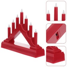  Arbre de Noël bougie pont lumière forme de pont LED veilleuse forme de pont