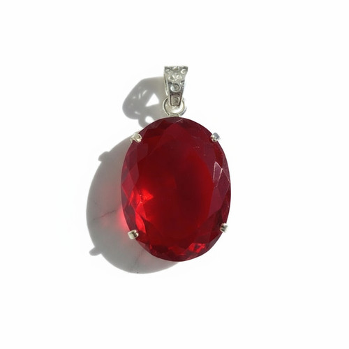 Collier pendentif argent - pendentif, en