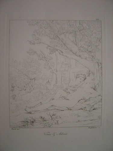 Gravure numéro vénus et - de,
