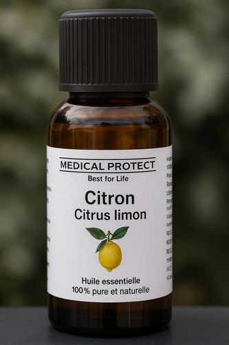 Huile essentielle citron - essentielle,