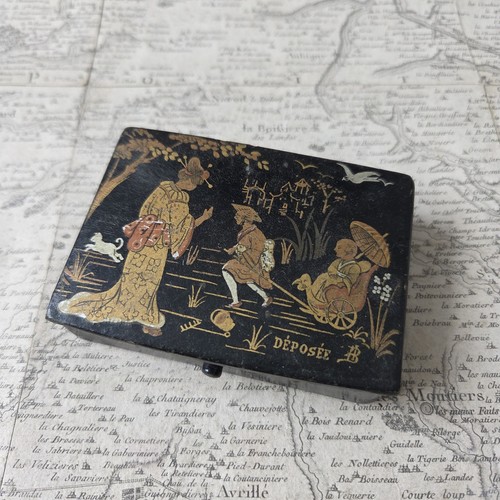 Boite papier mâché - boite, carton
