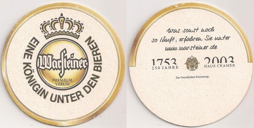 Warsteiner 250 years house - "250,
