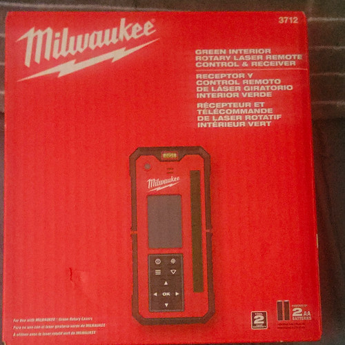 Milwaukee 3712 green rotary - milwaukee,