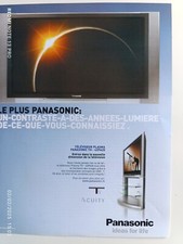 PANASONIC Vintage Print Ad !! " Plasma TV "