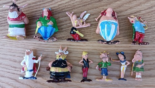 Lot figurines astérix - lot, 11