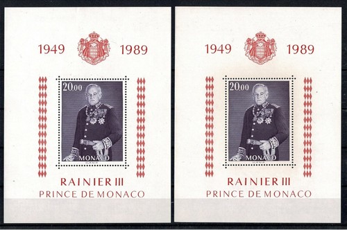Monaco bloc feuillet - bloc,