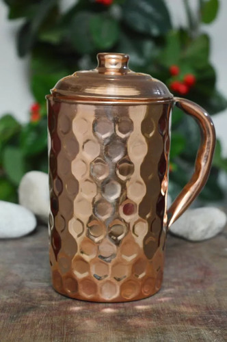 Carafe eau cuivre - carafe, en