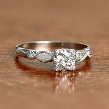 Bague de fiançailles vintage