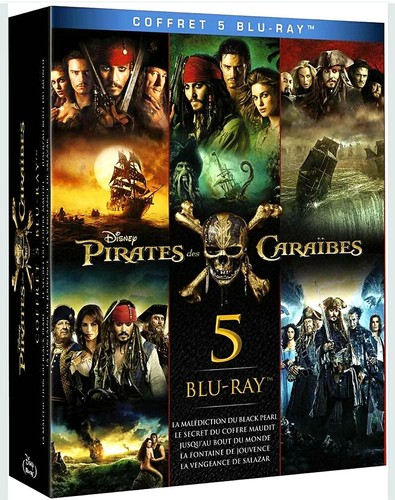 Coffret blu ray pirates des - pirates,