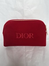 Dior Trousse / pochette Rouge beauty,Gift VIP , avec Sac Papier , Neuve