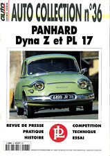 Catalogue Revue "Auto-Collection" # 36, 11.1996 - Panhard Dyna Z / PL 17