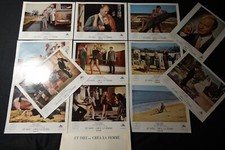 ET DIEU CREA LA FEMME vadim  brigitte bardot 12 photos cinema lobby cards  1966