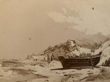 Très Beau Dessin XIXe 1850