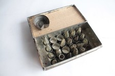 Ancienne Boîte douilles pâtisserie pâtisserie cuisine (67655)